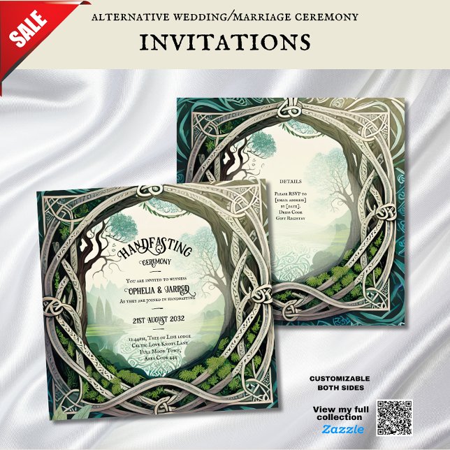 TRAITEMENT INVITATIONS ROMANTIQUE WICCA CELTIC LOV (Créateur téléchargé)