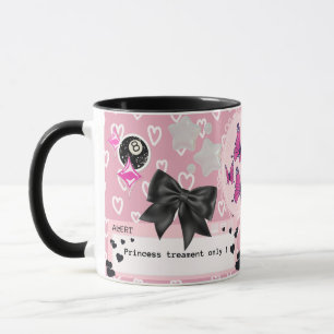 Traitement Princesse Coquette fille Baddie Mug Pin