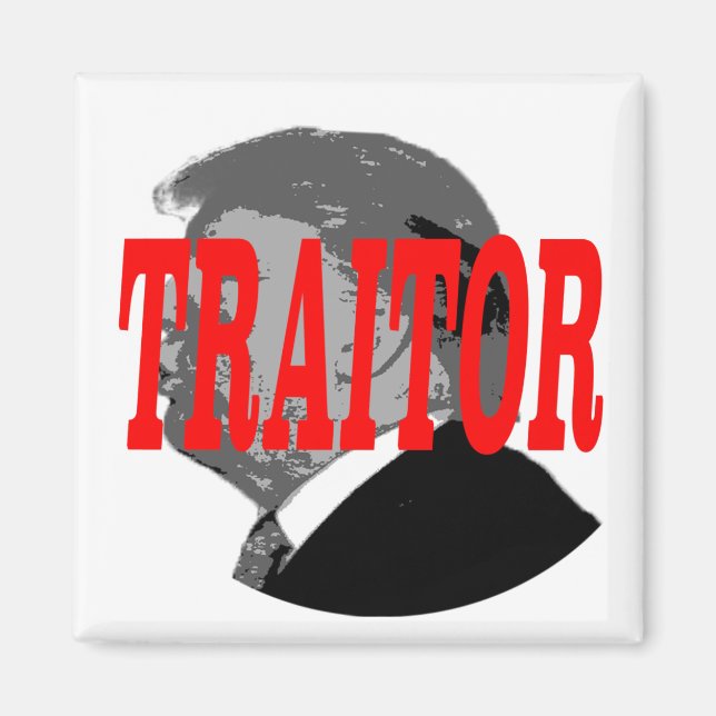 Traitor Trump Magnet (Vorne)