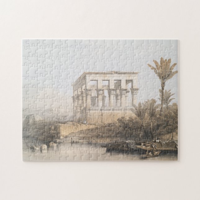 Trajans Kiosk, hypaethral Tempel in Philae Egypt (Horizontal)
