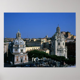 Trajans Säule Rom Italien Poster