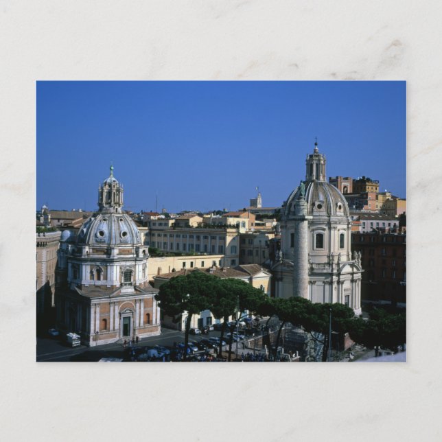 Trajans Säule Rom Italien Postkarte (Vorderseite)