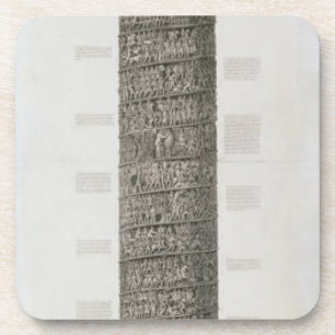 Trajans Spalte (Stich) Getränkeuntersetzer