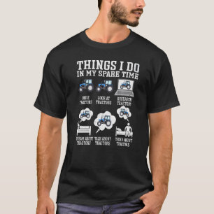 Traktor Bauer Dinge, die ich in meiner Zeit Vinta T-Shirt