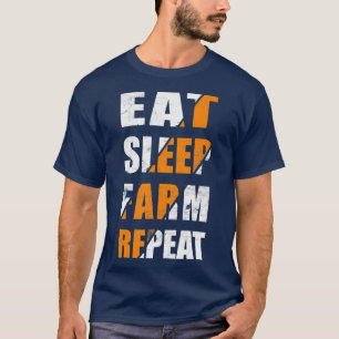Traktor-Bauer Landwirtschaft Landwirtschafts-Kuh-B T-Shirt