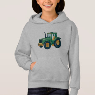 Traktor-Cartoon-Design Hoodie