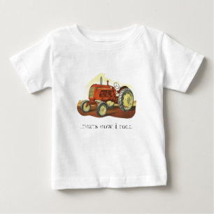 Traktor,….das ist, wie ich rolle baby t-shirt