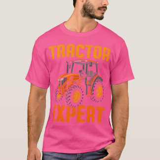 Traktor-Expertin Mädchen T-Shirt