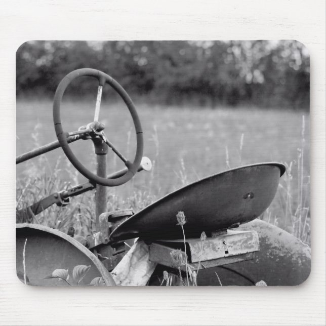 Traktor für Langgras Mousepad (Vorne)