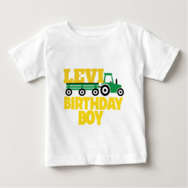 TRAKTOR-GEBURTSTAGS-T-SHIRT BABY T-SHIRT