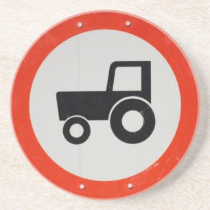 Traktor Getränkeuntersetzer