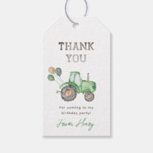 Traktor Gevor Tags | Gastgeschenk des Zugfahrzeugs