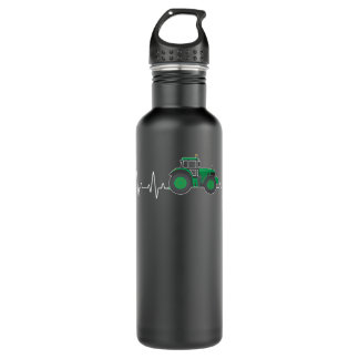Traktor Heartbeat Landwirtschaft Edelstahlflasche