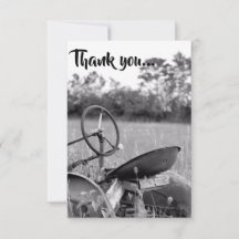 Traktor in Longrasen Vielen Dank, Karten