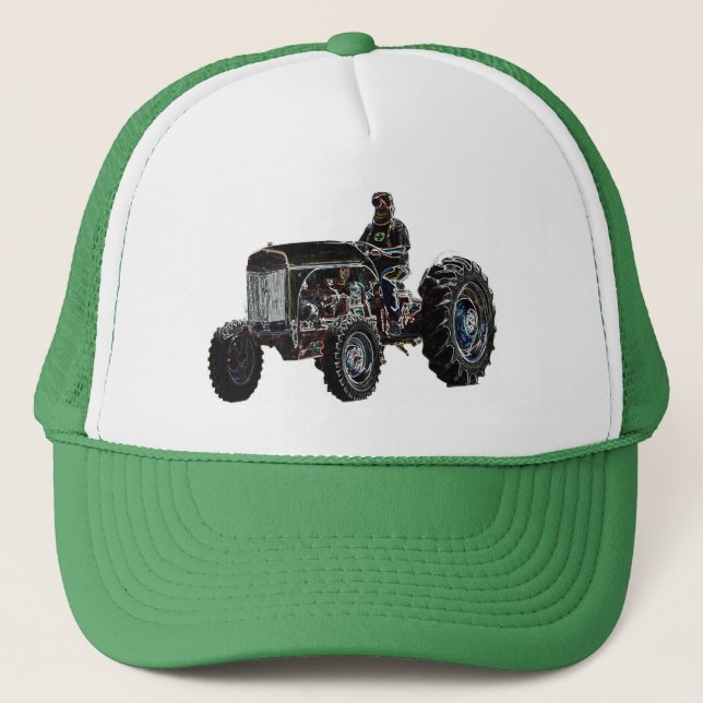 Traktor-Kopf Truckerkappe (Vorderseite)