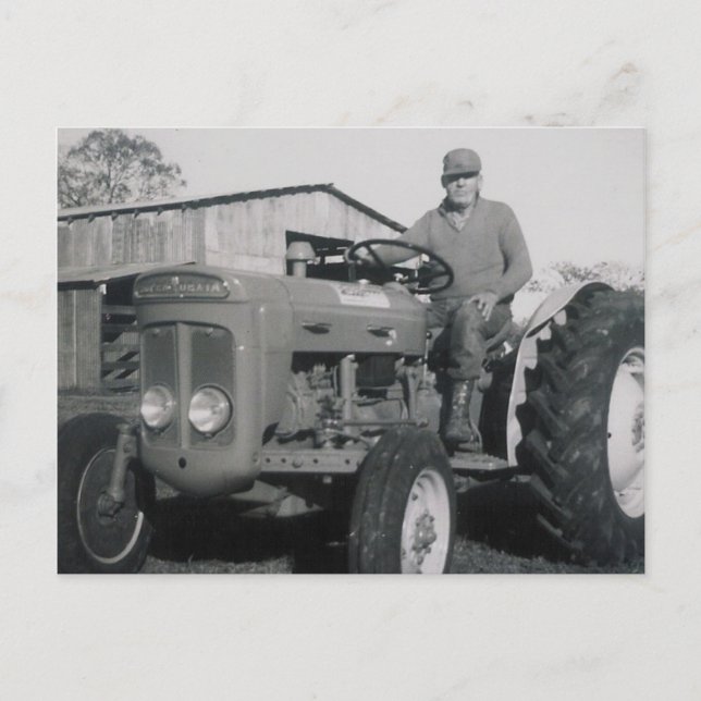 TRAKTOR MAN #33 POSTKARTE (Vorderseite)