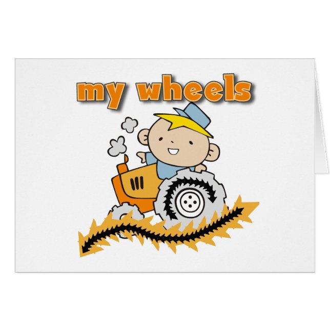 Traktor meine Rad-T-Shirts und Geschenke (Vorderseite (Horizontal))