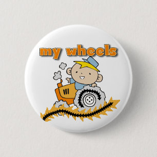Traktor meine Rad-T-Shirts und Geschenke Button