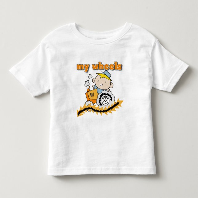 Traktor meine Rad-T-Shirts und Geschenke Kleinkind T-shirt (Vorderseite)