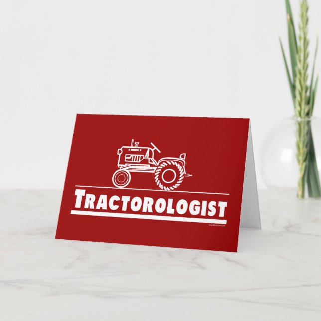 Traktor Ologist RED Karte (Vorderseite)