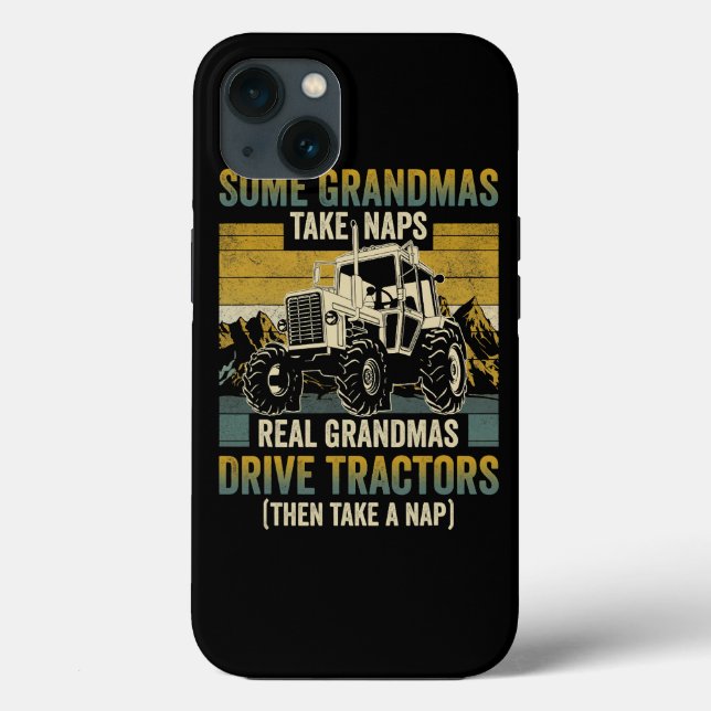 Traktor Oma Farm Geschenke Real Grandmas Drive Tra Case-Mate iPhone Hülle (Rückseite)
