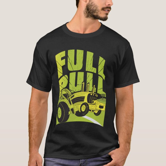 Traktor Pulling T-Shirt (Vorderseite)