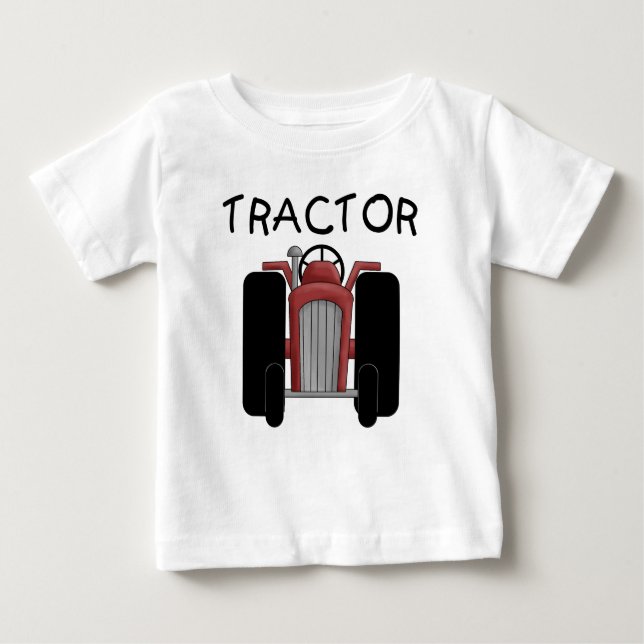 TRAKTOR rote T - Shirts und Geschenke (Vorderseite)