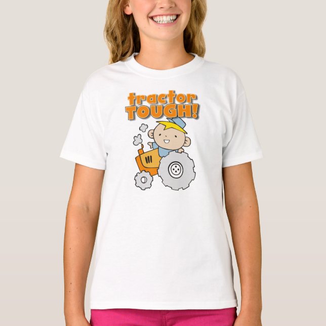 Traktor stark T-Shirt (Vorderseite)