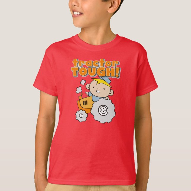 Traktor stark T-Shirt (Vorderseite)
