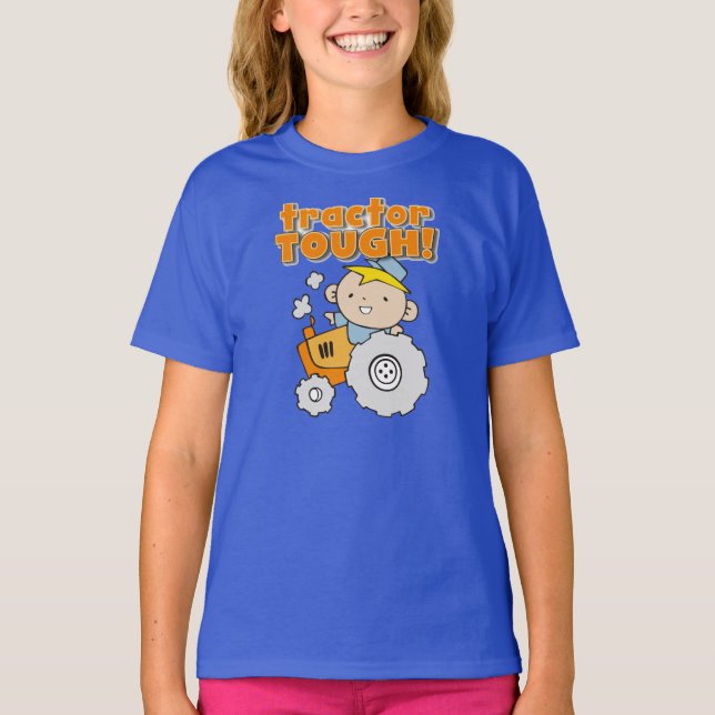 Traktor stark T-Shirt (Vorderseite)