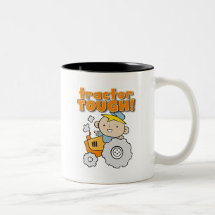 Traktor-starke T - Shirts und Geschenke Zweifarbige Tasse