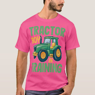 Traktor Traktor Junge in Ausbildung Jungen Traktor T-Shirt