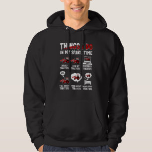 Traktoren  6 Dinge, die ich in meiner Freizeit mac Hoodie