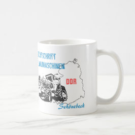 Traktoren DDR Design Kaffeetasse