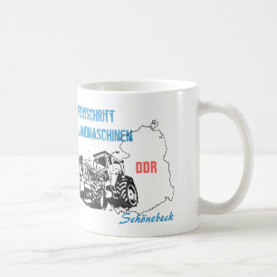 Traktoren DDR Design Kaffeetasse