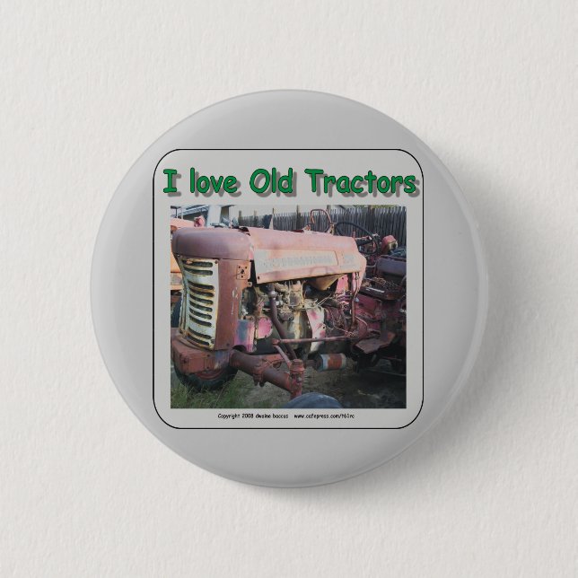 Traktoren der Liebe I alte IH Button (Vorderseite)
