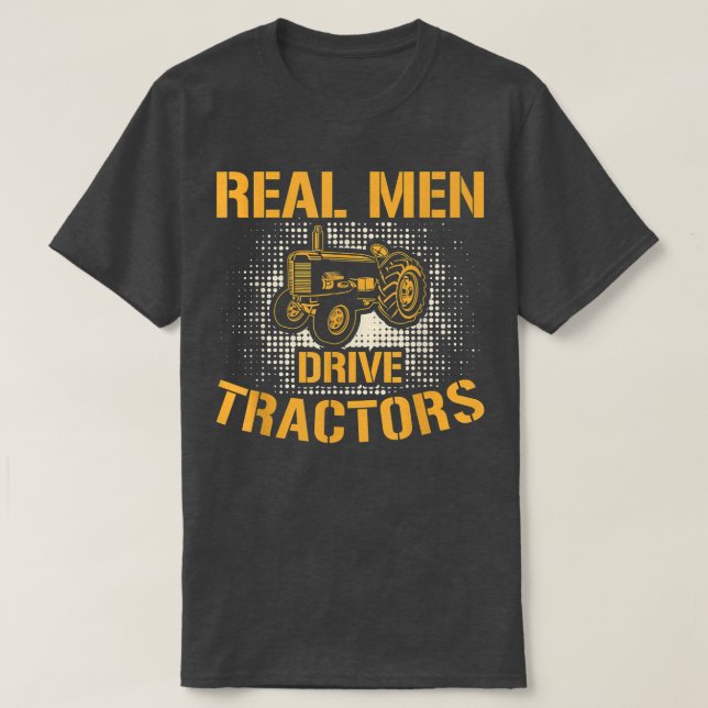 Traktoren für echte Bauer Traktoren Fa. T-Shirt (Design vorne)