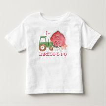 Traktorfarm Three-I-E-I-O-T - Shirt