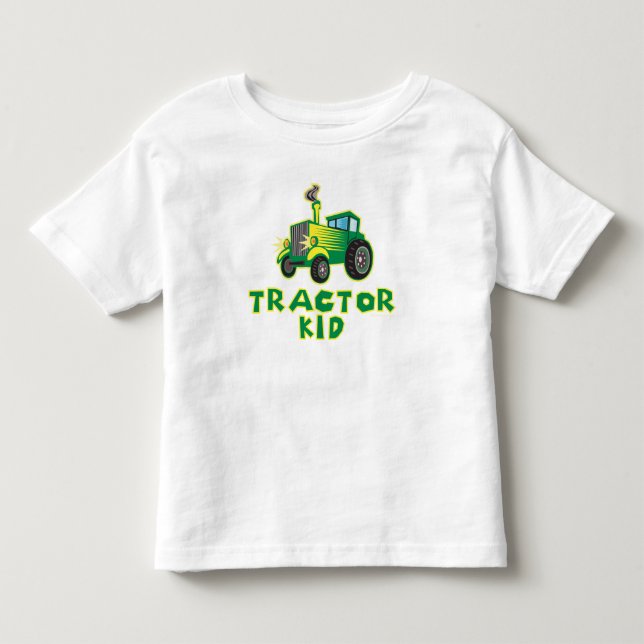 Traktorkid Kleinkind T-shirt (Vorderseite)