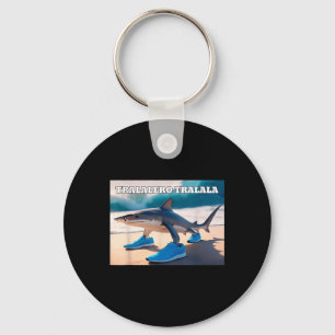 Tralalero Tralala Funny Shark Meme Schlüsselanhänger