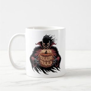 Tralalero Tralala Vampire Pumpkin Halloween Kaffeetasse