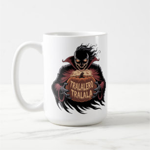 Tralalero Tralala Vampire Pumpkin Halloween Kaffeetasse