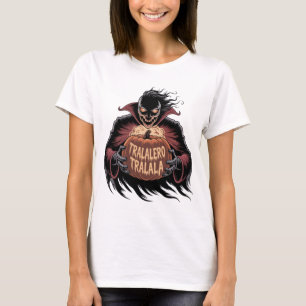 Tralalero Tralala Vampire Pumpkin Halloween Women' T-Shirt