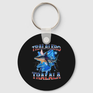 Tralalero Tralalala Bootleg Brainrot Italienisches Schlüsselanhänger