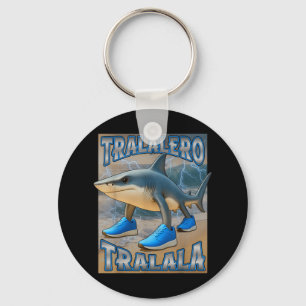 Tralalero Tralalala Italia Brainrot Meme Birthday  Schlüsselanhänger