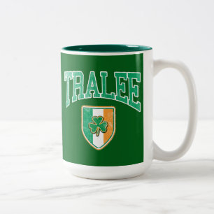 TRALEE Irland Zweifarbige Tasse