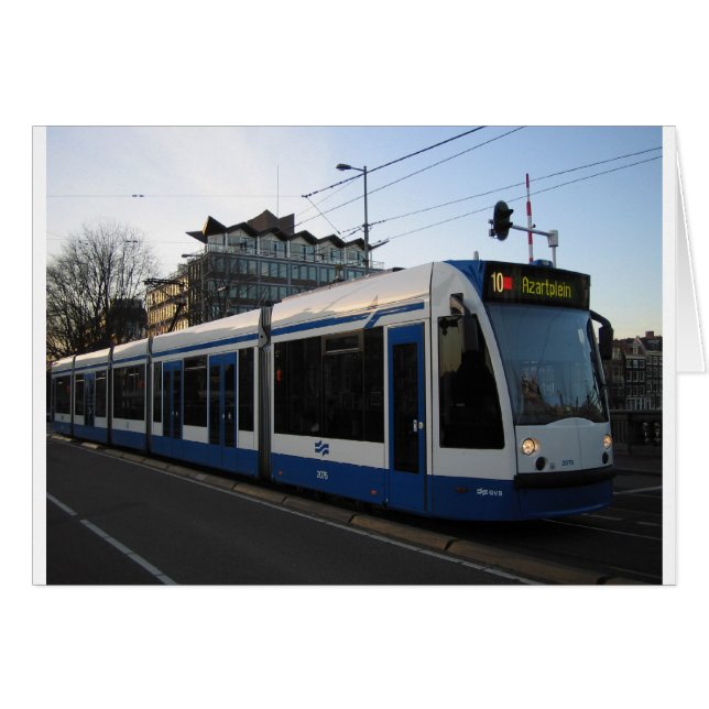 Tram Amsterdam (Vorderseite (Horizontal))