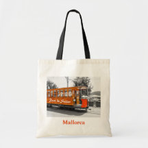 Tram-Andenken Mallorca Port de Soller Old