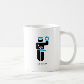 Tramfahrer Kaffeetasse
