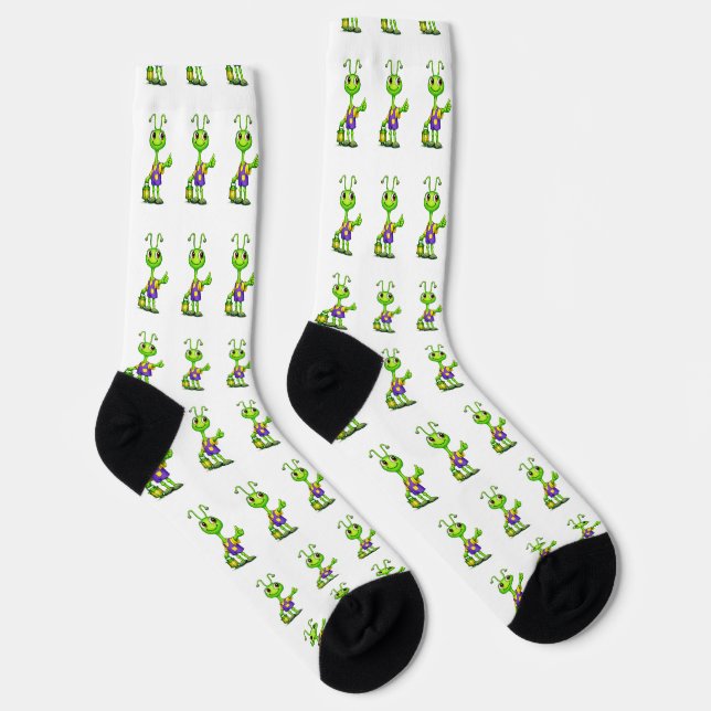 Tramper-Heuschrecken-Socken Socken (Rechts)